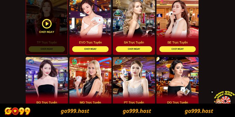 Hình thức chơi Casino online Go99 truyền thống
