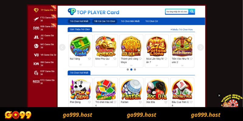 TOP trò chơi game online kiếm tiền hay nhất Go99